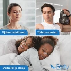 Resty® Anti-Snurk Neuspleisters - Nose Tape - Sandy Tan - 48 Stuks - Extra Sticky - Rediscover Breathing - Voor Een Optimale Ademhaling En Een Goede Nachtrust -Zelfzorg Winkel 1200x1200 254