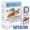 HappyD COMPLEET Anti Snurk Pakket Met Snurkbeugel – Anti Snurk Beugel – Neusstrips – Neusspreiders – Snurken Stoppen Producten