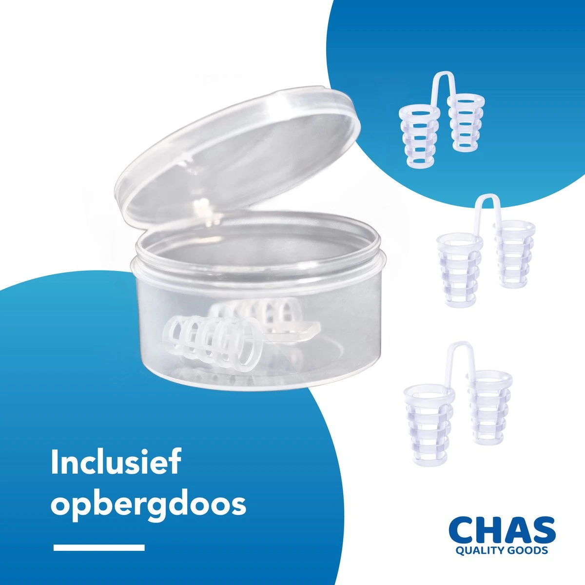 Anti Snurk – Anti Snore - Comfortabel - Onzichtbaar - Snurken - Stoppen Met Snurken - Neus Spreider - Nose Clips - Set Van 4 Stuks - GRATIS Opbergdoos 4 Anti Snurk – Anti Snore - Comfortabel - Onzichtbaar - Snurken - Stoppen Met Snurken - Neus Spreider - Nose Clips - Set Van 4 Stuks - GRATIS Opbergdoos - Afbeelding 2