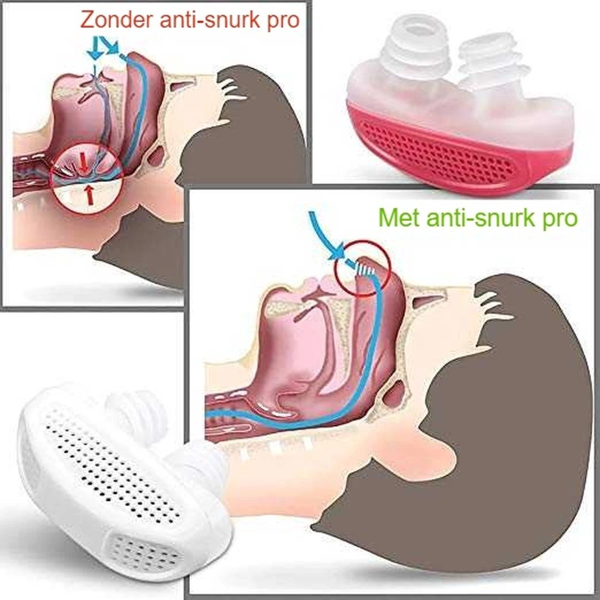 UsefullProducts Anti Snurk Pro ™ - Neusspreider - Luchtreiniger - Slaaphulp - Anti Snurk Producten 5 UsefullProducts Anti Snurk Pro ™ - Neusspreider - Luchtreiniger - Slaaphulp - Anti Snurk Producten - Afbeelding 3