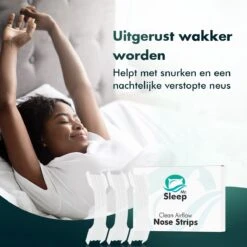 Mr Sleep® Anti Snurk Neusstrips+ – 30 Stuks - Transparant - 60x21.5 - Extra Lucht - Neuspleisters & Snurk Pleisters – Anti Snurk Neusspreider - Breathe Anti Snurk Strips - Snurken - Sleep Aid - Right Breathing - Beter Slapen -Zelfzorg Winkel 1200x1200 300