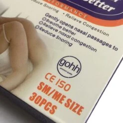 Gohh Neusstrips 120 Stuks (Small/Medium) Beter Ademen - Anti Snurk Pleisters -Zelfzorg Winkel 1200x1200 305