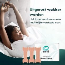 Mr Sleep® Anti Snurk Neusstrips+ – 30 Stuks - 60x21.5 - Extra Lucht - Neuspleisters & Snurk Pleisters – Anti Snurk Neusspreider - Breathe Anti Snurk Strips - Snurken - Sleep Aid - Right Breathing - Beter Slapen -Zelfzorg Winkel 1200x1200 308