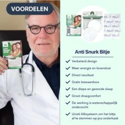 Anti Snurk Pro Beugel Incl Reinigingstabletten Bitje Antisnurk Snurken - Snurk Producten - Strips - Neusspreider - AntiSnurkDr® -Zelfzorg Winkel 1200x1200 337
