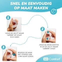 Anti Snurk Oplossing - GO COMFORT PRO CLICK® - Anti Snurk Beugel Op Maat - Voor Zware Snurkers - Geschikt Voor Mannen En Vrouwen -Zelfzorg Winkel 1200x1200 341