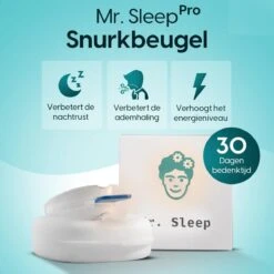 Mr Sleep® Snurkbeugel PRO - Anti Snurk Beugel & Anti Snurken – Anti Snurk Bitje – Anti Snurkbeugel - Snore - Snoring - Tegen Snurken -Zelfzorg Winkel 1200x1200 349