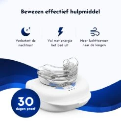 Breathec Anti Snurkbeugel Advanced - Verstelbaar 0-10MM - Verstelbare Anti Snurk Beugel - Bitje Tegen Zwaar Snurken - Knarsbitje & Gebitsberscherming -Zelfzorg Winkel 1200x1200 359