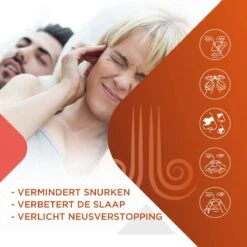 SleepCore® - 90 Neuspleisters - Anti Snurk Pleisters - Neusstrips - Strips - Hypoallergene Lijm - 90 Strips - Slaapproblemen - Breathe - Slaap - Bandage - Right - Ademen - Neus - Sterke Kleefstof - Stuks - Neusspreider - Snurken - Right - Well -Zelfzorg Winkel 1200x1200 383