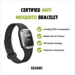 Eramic - Anti Muggen Armband Met Klok - Gratis Verzending & Oplader - Volwassenen & Kinderen - Navy Zwart - Ultrasonic 14 Eramic - Anti Muggen Armband Met Klok - Gratis Verzending & Oplader - Volwassenen & Kinderen - Navy Zwart - Ultrasonic -Zelfzorg Winkel 1200x1200 4