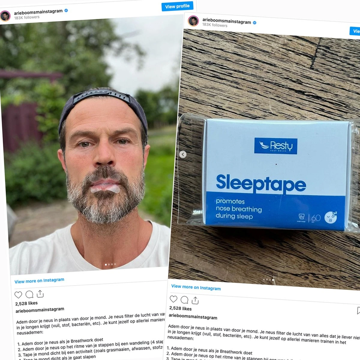Resty® Sleeptape - Anti-Snurk Mondpleisters - 60 Stuks - Bevordert Neusademhaling - Antisnurkstrips - Biohacking - Mondtape Voor Een Betere Nachtrust 5 Resty® Sleeptape - Anti-Snurk Mondpleisters - 60 Stuks - Bevordert Neusademhaling - Antisnurkstrips - Biohacking - Mondtape Voor Een Betere Nachtrust - Afbeelding 3