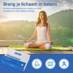 Resty® Sleeptape - Anti-Snurk Mondpleisters - 60 Stuks - Bevordert Neusademhaling - Antisnurkstrips - Biohacking - Mondtape Voor Een Betere Nachtrust 11 Resty® Sleeptape - Anti-Snurk Mondpleisters - 60 Stuks - Bevordert Neusademhaling - Antisnurkstrips - Biohacking - Mondtape Voor Een Betere Nachtrust -Zelfzorg Winkel 1200x1200 427