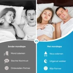Smath Anti Snurk Slaaptape – 90 Stuks – Mouth Sleep Tape – Mond Pleister – Beter Slapen – Myotape Anti Snurkstrips Volwassenen – Snurken -Zelfzorg Winkel 1200x1200 457