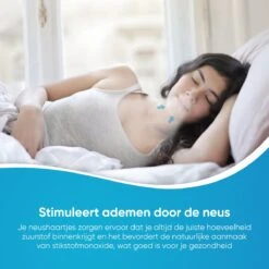 Smath Anti Snurk Slaaptape – 90 Stuks – Mouth Sleep Tape – Mond Pleister – Beter Slapen – Myotape Anti Snurkstrips Volwassenen – Snurken -Zelfzorg Winkel 1200x1200 459