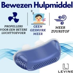 Levine Anti-Snurk Pro - Elektrisch - Neusspreider - Anti Snurk Producten -Zelfzorg Winkel 1200x1200 467