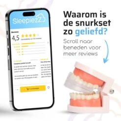 SleepiezZ® PRO Anti Snurkbeugel - 2 Snurkbeugels – Anti Snurk Bitje -Zelfzorg Winkel 1200x1200 479