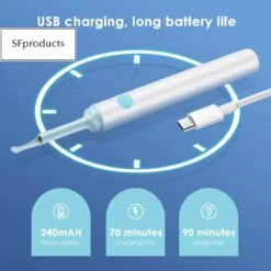 SFproducts Oorsmeer Verwijderaar - Oorreiniger- Schone Oren- Otoscoop- Oorsmeer Verwijderaar Elektrisch- Veilig Met App- Oorreiniger Met Camera -Zelfzorg Winkel 1200x1200 50