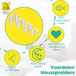 Merkloos Plenty Choices Anti Snurk Neusspreider, Bitje & Kinband – Oordoopjes Slapen - Beugel – Anti Snurk Producten – Snurkbeugel – Tegen Snurken – Slaapordoppen - Inclusief E-book -Zelfzorg Winkel 1200x1200 513