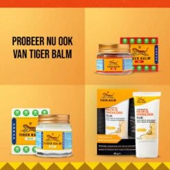 Tiger Balm Rood - Tijgerbalsem - Spierbalsem - 30 Gram 16 Tiger Balm Rood - Tijgerbalsem - Spierbalsem - 30 Gram -Zelfzorg Winkel 1200x1200 566