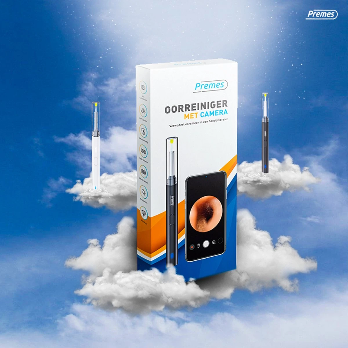 Professionele Oorsmeer Verwijderaar - Uitgebreide Set - Met Camera - En App - Oor Reiniger - Oorreiniger - Otoscoop - Ear Wax Cleaner - Oren Schoonmaken - Oorreiniger - Oorreiniger Oorsmeer Verwijderaar - Cadeau Voor Man - Sinterklaas Cadeautjes 6 Professionele Oorsmeer Verwijderaar - Uitgebreide Set - Met Camera - En App - Oor Reiniger - Oorreiniger - Otoscoop - Ear Wax Cleaner - Oren Schoonmaken - Oorreiniger - Oorreiniger Oorsmeer Verwijderaar - Cadeau Voor Man - Sinterklaas Cadeautjes - Afbeelding 4