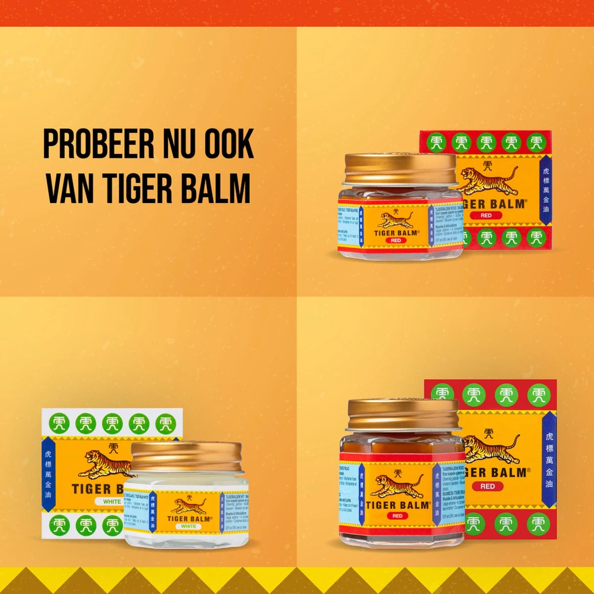 Tiger Balm Neck&Shoulder Rub - Spierbalsem Nek En Schouders - 50 Gram 6 Tiger Balm Neck&Shoulder Rub - Spierbalsem Nek En Schouders - 50 Gram - Afbeelding 4