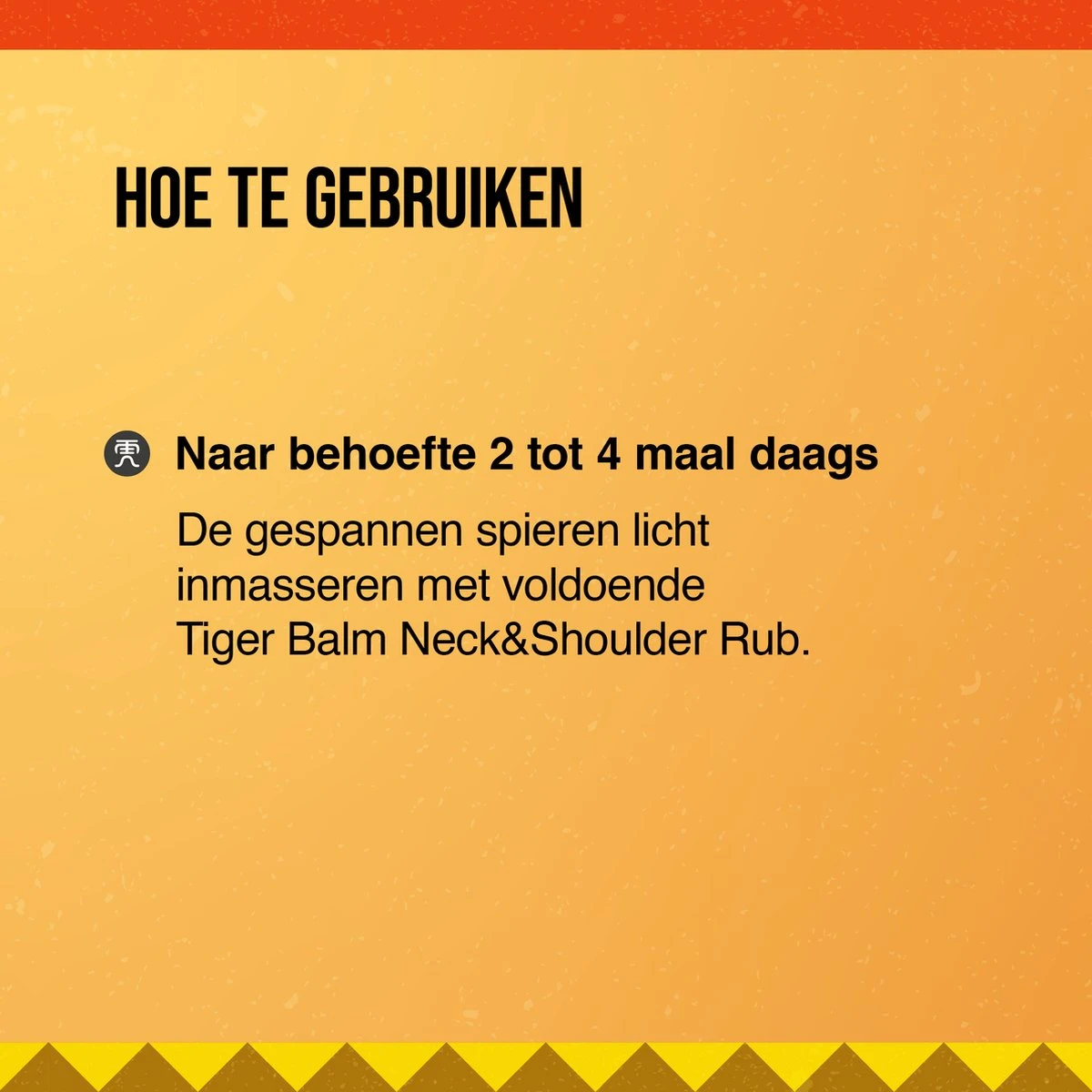 Tiger Balm Neck&Shoulder Rub - Spierbalsem Nek En Schouders - 50 Gram 8 Tiger Balm Neck&Shoulder Rub - Spierbalsem Nek En Schouders - 50 Gram - Afbeelding 6