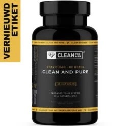 Clean For Men - Clean And Pure 120 Capsules | Vezel Supplement Met Psyllium Husk | + 8 Natuurlijke Ingrediënten | 100% Natuurlijke Darmreiniging Voor Mannen -Zelfzorg Winkel 1200x1200 624