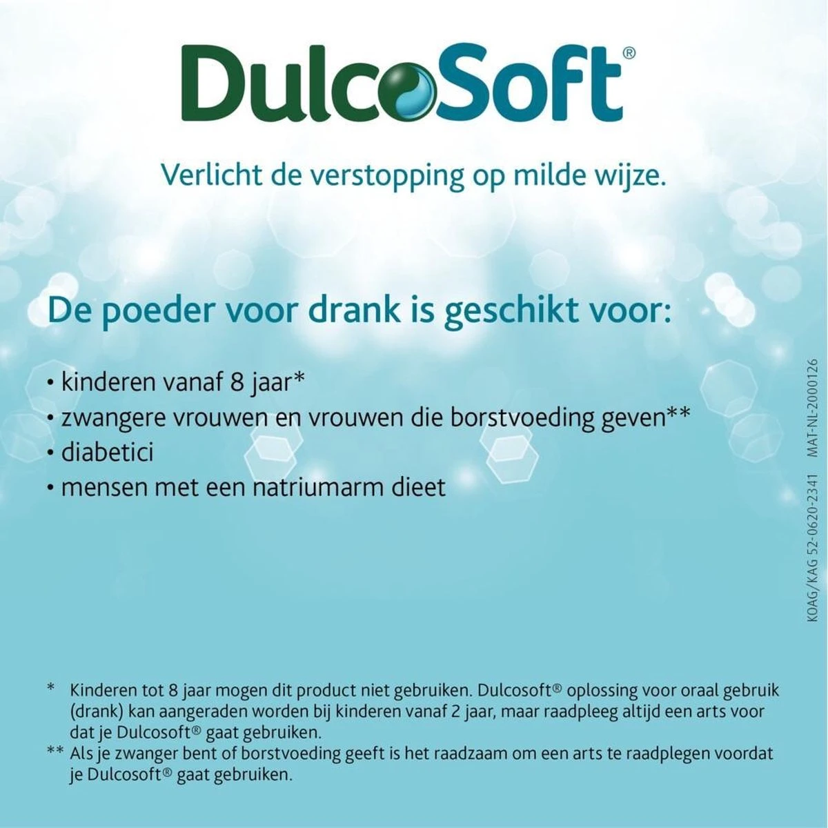 Dulcosoft Poeder Voor Drank - 20 Sachets 5 Dulcosoft Poeder Voor Drank - 20 Sachets - Afbeelding 3