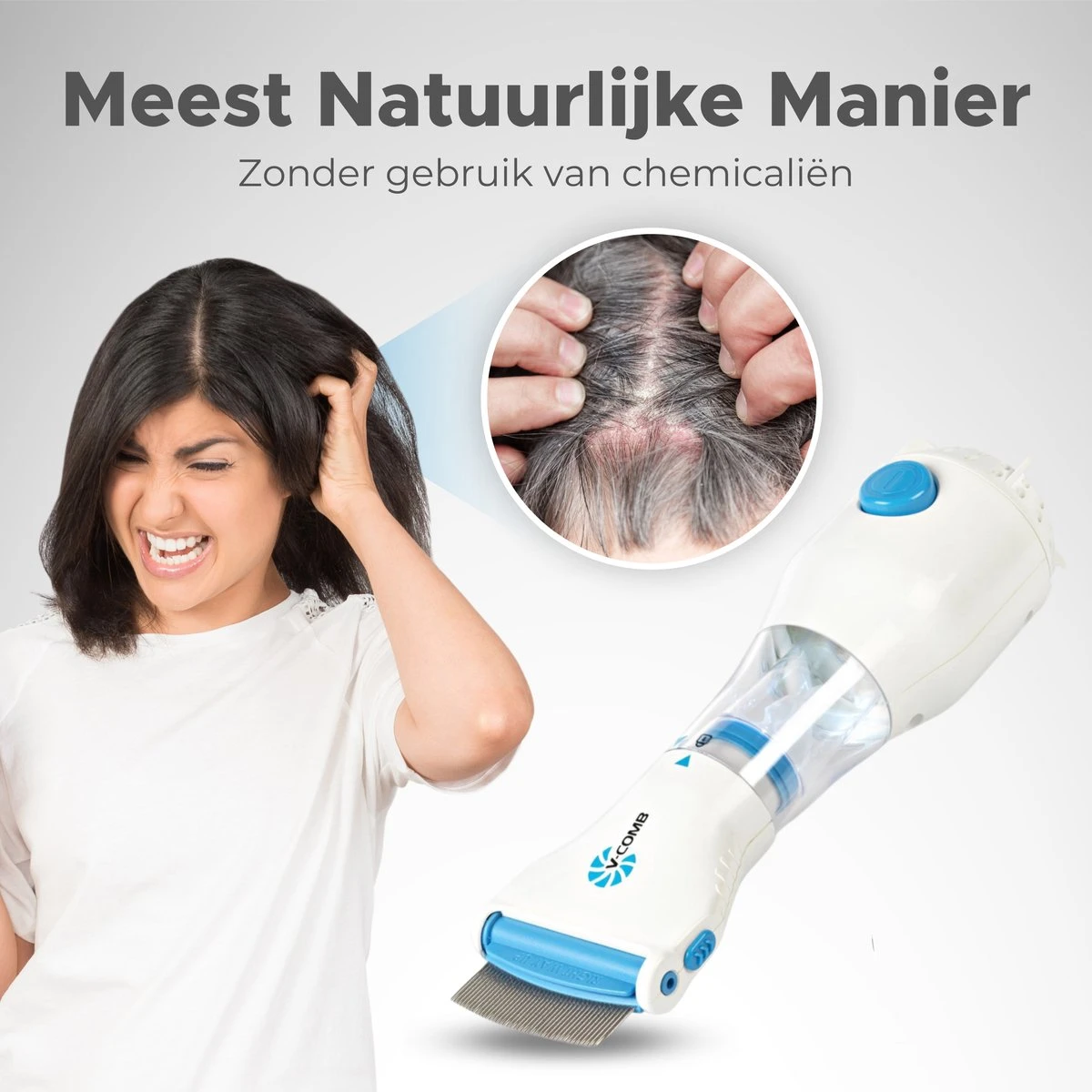 Luxe Elektrische Luizenkam - Luizenkammen - Vlooienkam - Luizenkam Elektrisch - Netenkam 11 Luxe Elektrische Luizenkam - Luizenkammen - Vlooienkam - Luizenkam Elektrisch - Netenkam - Afbeelding 9