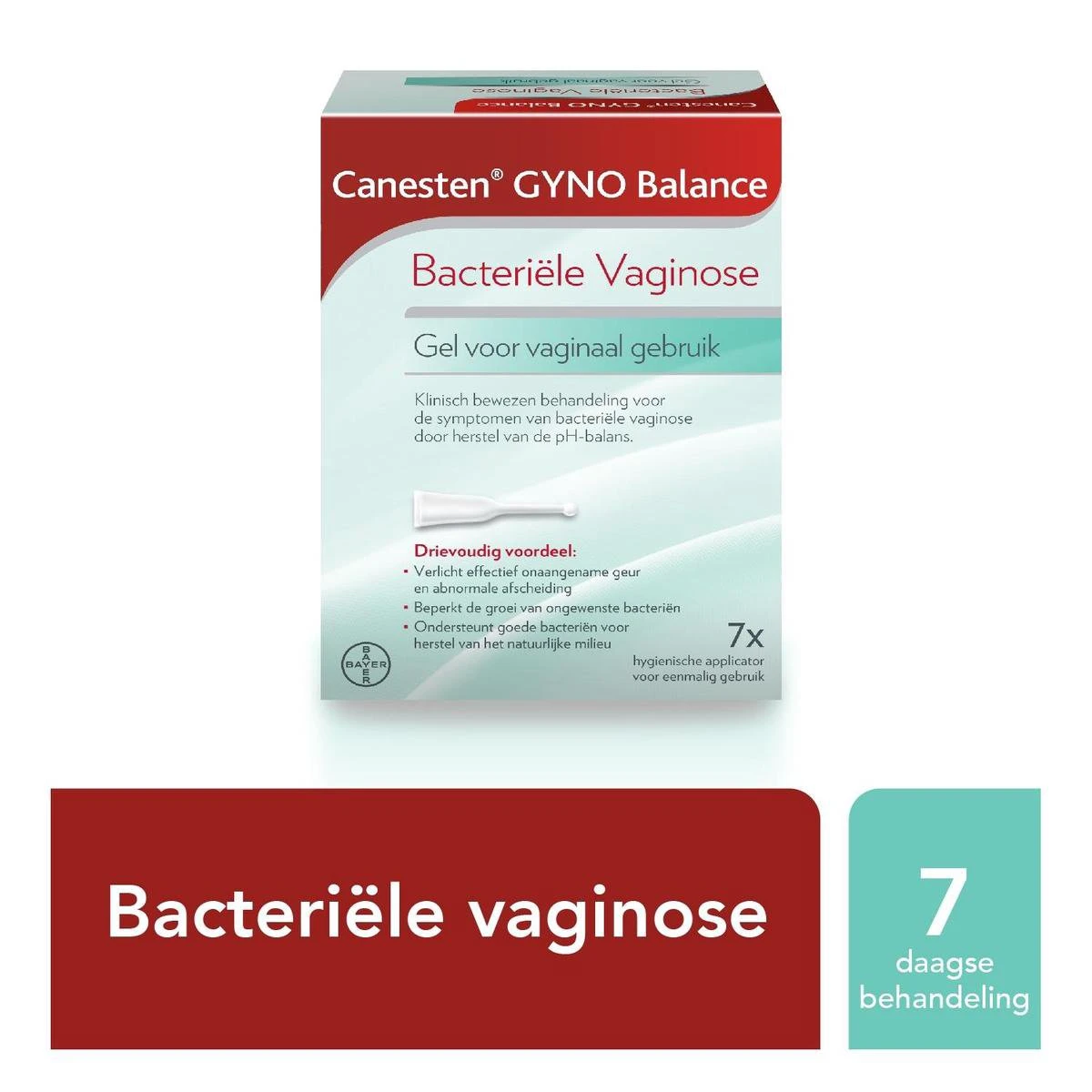 Canesten Gyno Balance Gel - Bij Bacteriele Vaginose - 7 Stuks 6 Canesten Gyno Balance Gel - Bij Bacteriele Vaginose - 7 Stuks - Afbeelding 4