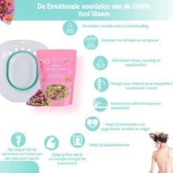 URlife® - Vaginale Stoombad- Helpt Tegen Schimmelinfecties, Geur En Meer- Vaginale Gezondheid- Vaginale Verzorging + Reiniging- Vagina Douche / Bad- Groen 17 URlife® - Vaginale Stoombad- Helpt Tegen Schimmelinfecties, Geur En Meer- Vaginale Gezondheid- Vaginale Verzorging + Reiniging- Vagina Douche / Bad- Groen -Zelfzorg Winkel 1200x1200 739