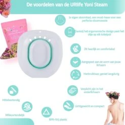 URlife® - Vaginale Stoombad- Helpt Tegen Schimmelinfecties, Geur En Meer- Vaginale Gezondheid- Vaginale Verzorging + Reiniging- Vagina Douche / Bad- Groen 22 URlife® - Vaginale Stoombad- Helpt Tegen Schimmelinfecties, Geur En Meer- Vaginale Gezondheid- Vaginale Verzorging + Reiniging- Vagina Douche / Bad- Groen -Zelfzorg Winkel 1200x1200 741