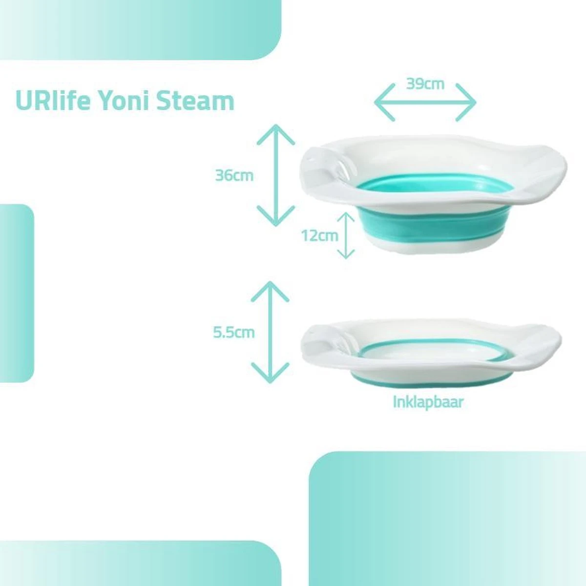 URlife® - Vaginale Stoombad- Helpt Tegen Schimmelinfecties, Geur En Meer- Vaginale Gezondheid- Vaginale Verzorging + Reiniging- Vagina Douche / Bad- Groen 12 URlife® - Vaginale Stoombad- Helpt Tegen Schimmelinfecties, Geur En Meer- Vaginale Gezondheid- Vaginale Verzorging + Reiniging- Vagina Douche / Bad- Groen - Afbeelding 10