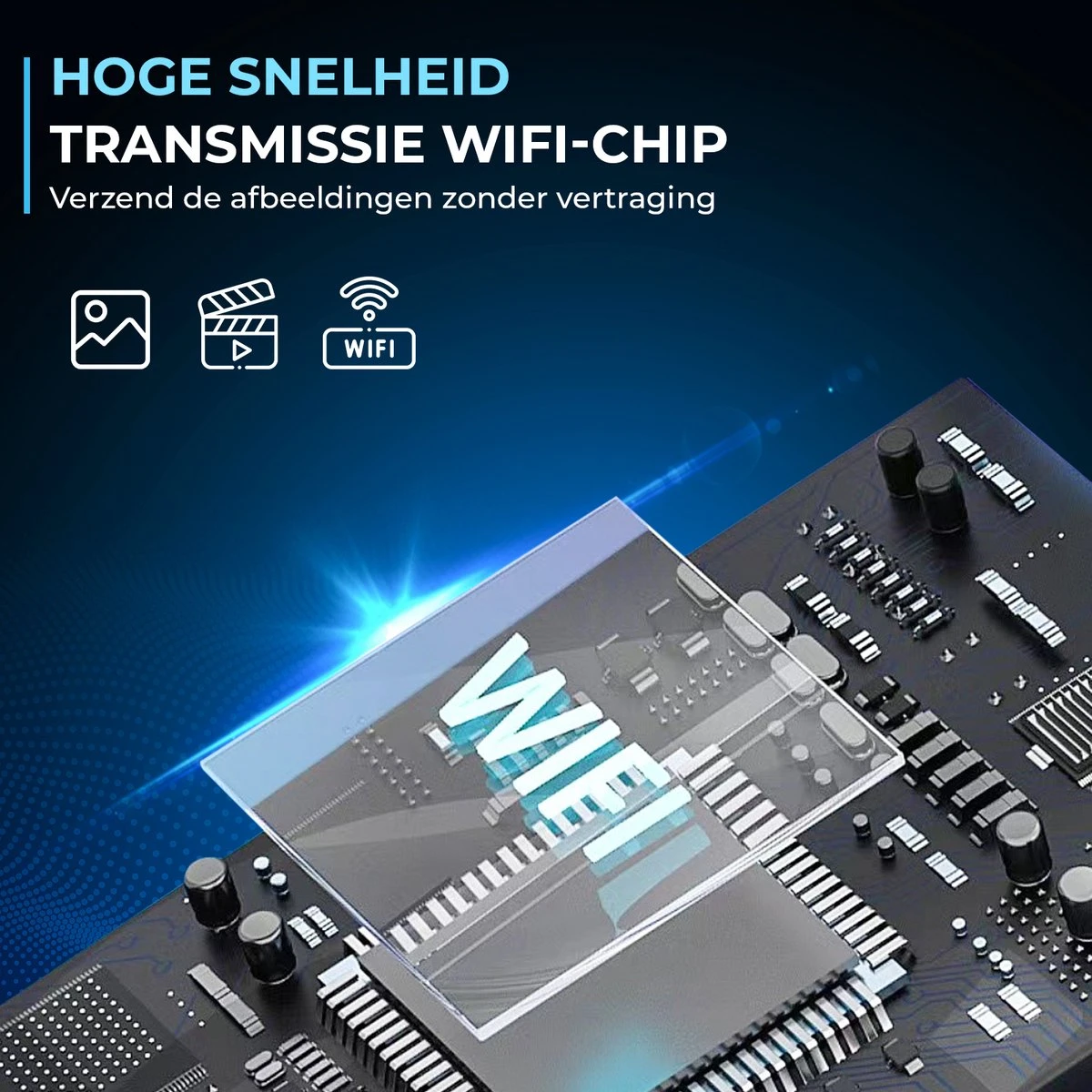 DynaBright Oorsmeer Verwijderaar - Oorreiniger - Met Camera - Deksel (dopje) Voor Extra Hygiëne - Verbind Via WiFi - Ear Cleaner - Met LedLamp En App Op Smartphone - Verwisselbare Opzetstukjes 6 DynaBright Oorsmeer Verwijderaar - Oorreiniger - Met Camera - Deksel (dopje) Voor Extra Hygiëne - Verbind Via WiFi - Ear Cleaner - Met LedLamp En App Op Smartphone - Verwisselbare Opzetstukjes - Afbeelding 4