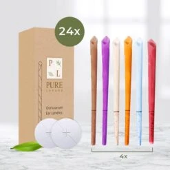 Pure Luxure - Oorkaarsen 24 Stuks - Oorkaars - Oorsmeer Verwijderaar - Ear Candle
