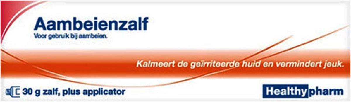 Healthypharm Aambeienzalf 30 Gram 3 Healthypharm Aambeienzalf 30 Gram