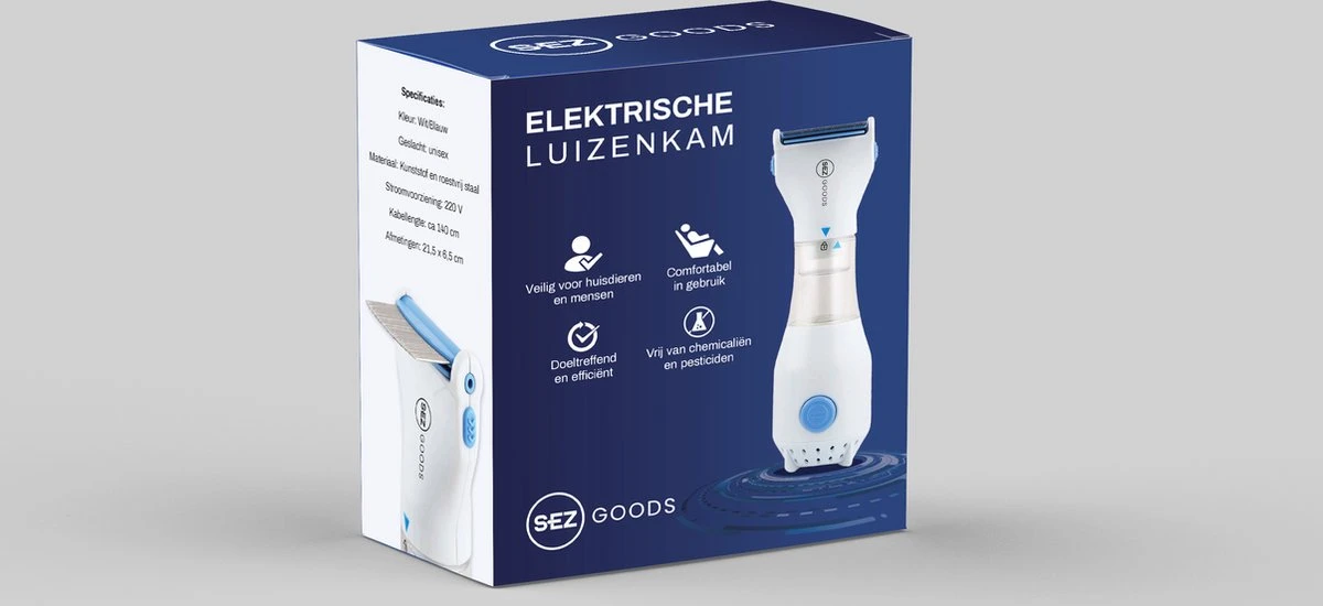 Luxe Elektrische Luizenkam - Luizenkammen - Vlooienkam - Luizenkam Elektrisch - Netenkam 4 Luxe Elektrische Luizenkam - Luizenkammen - Vlooienkam - Luizenkam Elektrisch - Netenkam - Afbeelding 2