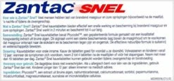 Zantac Snel Tabletten - Snel Effectief Bij Maagzuur En Oprispingen - 20 Stuks 18 Zantac Snel Tabletten - Snel Effectief Bij Maagzuur En Oprispingen - 20 Stuks -Zelfzorg Winkel 1200x562