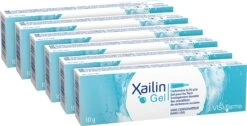 Xailin Gel Medische Oogzalf - Voor Droge Ogen - Langdurige Verlichting - Voordeelverpakking - 6 X 10g