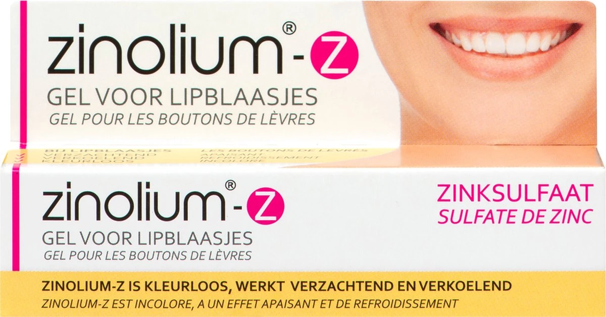 Zinolium-Z Gel - Koortslipbehandeling Lipblaasjes - 5 Gram 8 Zinolium-Z Gel - Koortslipbehandeling Lipblaasjes - 5 Gram - Afbeelding 6