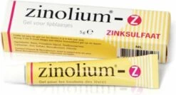 Zinolium-Z Gel - Koortslipbehandeling Lipblaasjes - 5 Gram