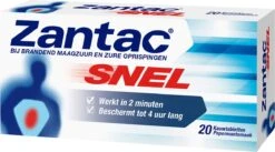 Zantac Snel Tabletten - Snel Effectief Bij Maagzuur En Oprispingen - 20 Stuks 25 Zantac Snel Tabletten - Snel Effectief Bij Maagzuur En Oprispingen - 20 Stuks -Zelfzorg Winkel 1200x668