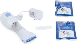 Merkloos Elektrische Luizenkam - Met 2x Filter - Electrische Luizenkammen - Vlooienkam - Incl Schoonmaak Kwastje - Voor Zowel Mensen Als Voor Dieren Geschikt -Zelfzorg Winkel 1200x683 1