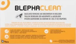 Blephaclean - Dagelijkse Hygiëne En Verzorging Van De Oogleden