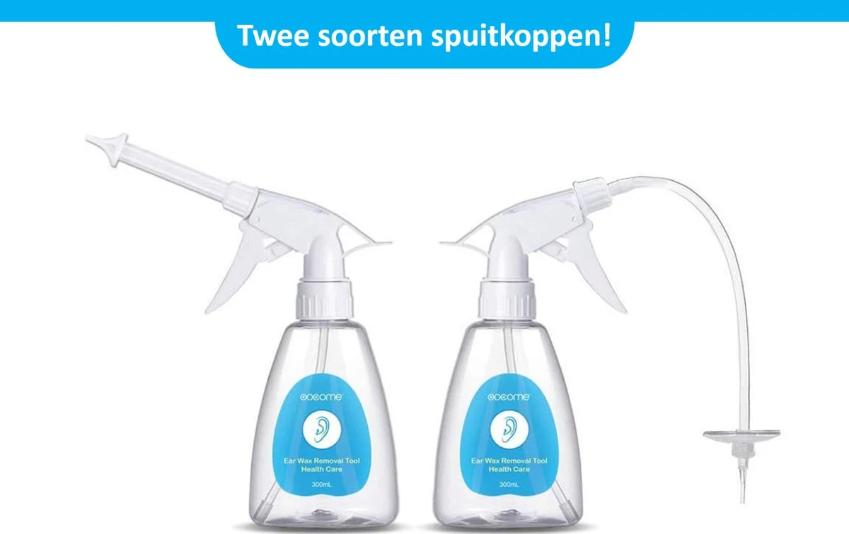 OOCOME Oorreiniger - Oren Uitspuiten - Oorsmeer Verwijderaar - Oren Reinigen - Oorspuit - Ear Cleaner 5 OOCOME Oorreiniger - Oren Uitspuiten - Oorsmeer Verwijderaar - Oren Reinigen - Oorspuit - Ear Cleaner - Afbeelding 3