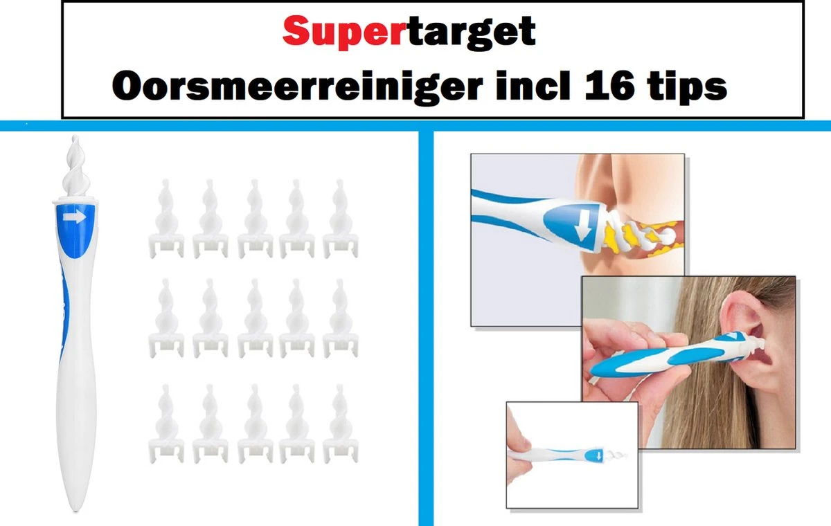 Merkloos Oorreiniger - Oorsmeer Verwijderaar - 3 Merkloos Oorreiniger - Oorsmeer Verwijderaar - - Afbeelding 2