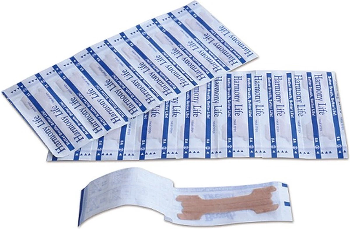 Better Breath, Neusstrips Large, 30 Stuks, Neuspleisters, Antisnurk. 3 Better Breath, Neusstrips Large, 30 Stuks, Neuspleisters, Antisnurk.