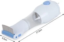 Merkloos Elektrische Luizenkam - Met 2x Filter - Electrische Luizenkammen - Vlooienkam - Incl Schoonmaak Kwastje - Voor Zowel Mensen Als Voor Dieren Geschikt -Zelfzorg Winkel 1200x799 4