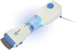 Ehivo® Elektrische Luizenkam - Wit | Luizenkam / Netenkam / Luizen Verwijderaar / Luizen Verwijderen / Kam Tegen Luizen / Luizen Bestrijden / Elektrische Netenkam / Hoofdluis Verwijderen | Nieuw 2019 Model