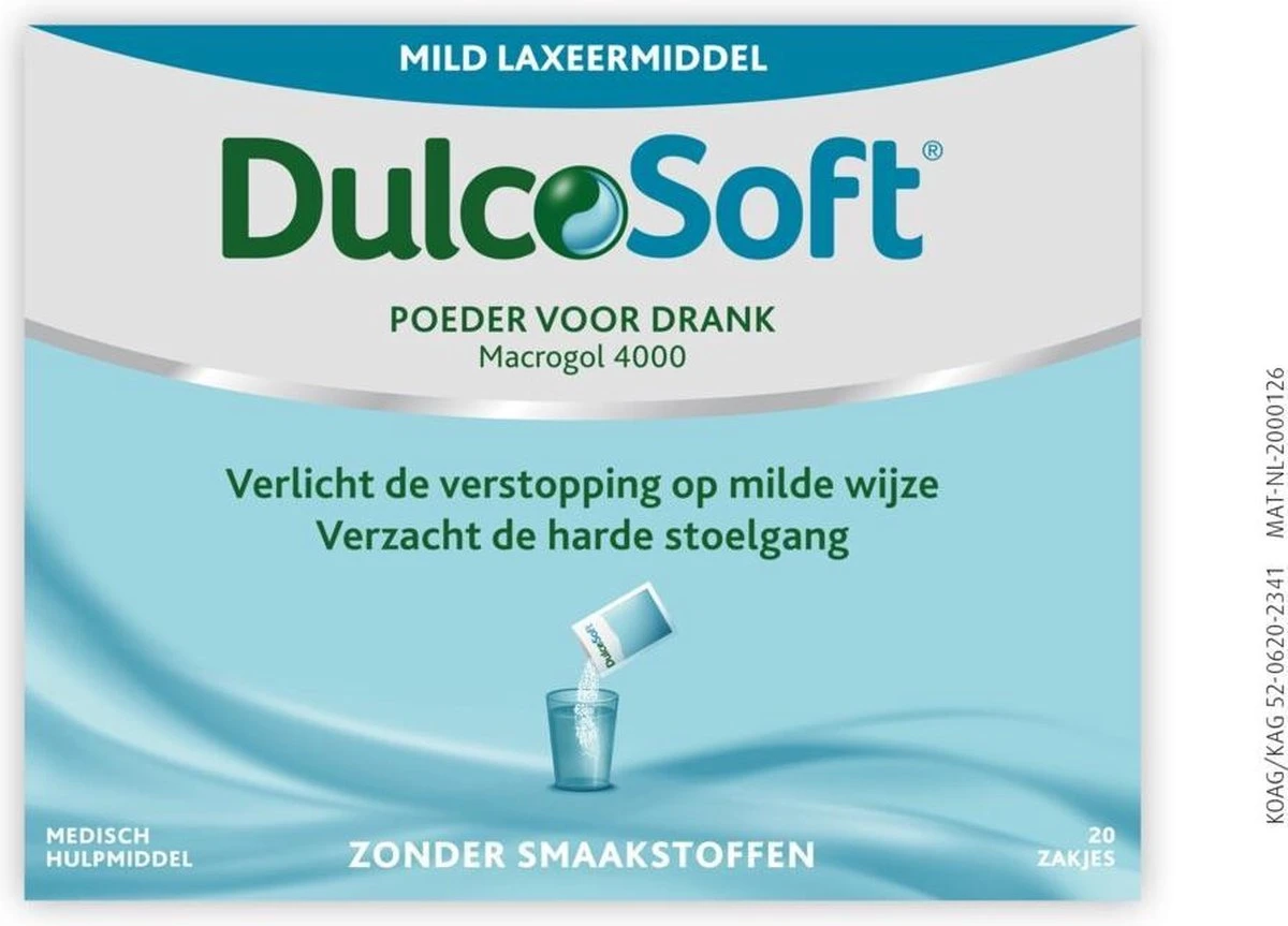 Dulcosoft Poeder Voor Drank - 20 Sachets 7 Dulcosoft Poeder Voor Drank - 20 Sachets - Afbeelding 5