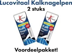 Lucovitaal Kalknagelpen | 2 Stuks | 2x4ml | Voorkomt Herbesmetting | Klinisch Bewezen Effectief | Kalknagels